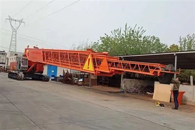 Penyusun Semula Penyusun Mudah Alih Teleskop Jenis Crawler